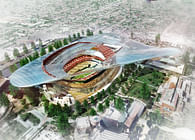Vision for a new NFL & USC Football Home in Los Angeles (Conceptual)