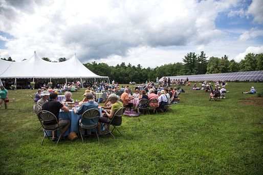 Medal Day is the one day of the year the MacDowell Colony is open to the public. This year the Edward MacDowell Medal will be awarded to an artist working in graphic literature or comic art. A picnic and open studios are featured. Photo by Joanna Eldredge Morrissey.