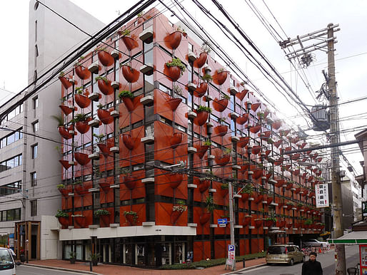 Organic Building in Osaka, Japan, by Gaetano Pesce. 1993