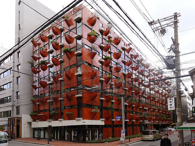 Organic Building in Osaka, Japan, by Gaetano Pesce. 1993