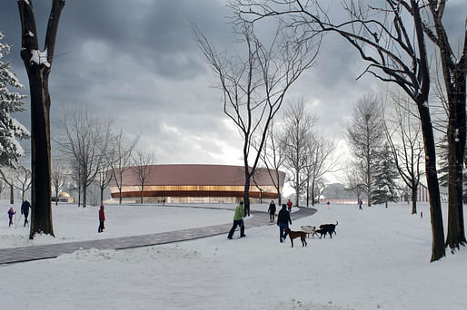 Sport winner Coronation Park Sports & Recreation Centre by hcma & Dub Architects in conjunction with FaulknerBrowns Architects. Image: © VISMO, courtesy of hcma + Dub 