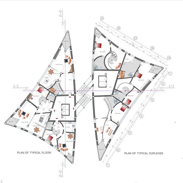 Tipical floor plan