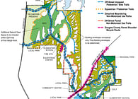 The Canyons Overlay Illustrations - Parks, Open Space, Trails/Paths Plan