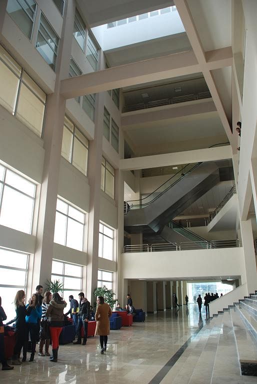 Atilim University Engineering Faculty / interior view