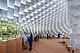 ‘Shape-shifting cathedral’ ... the pavilion’s interior. Photograph- Iwan Baan:Serpentine Gallery