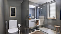 Bathroom 3d render for Oklahoma project