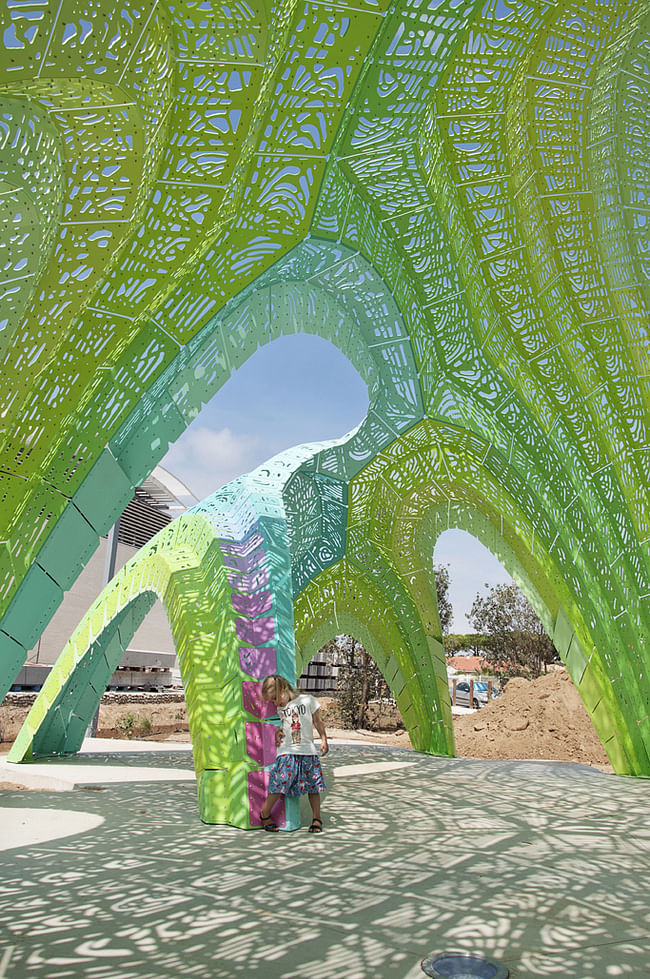 Pleated Inflation in Argelès, France by THEVERYMANY