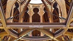 Hidden historic ceiling found in University of Toronto reading room