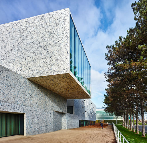 Conservatoire of Music, Dance and Dramatic Arts in Belfort, France by Dominique Coulon & associés; Photo: Eugeni Pons