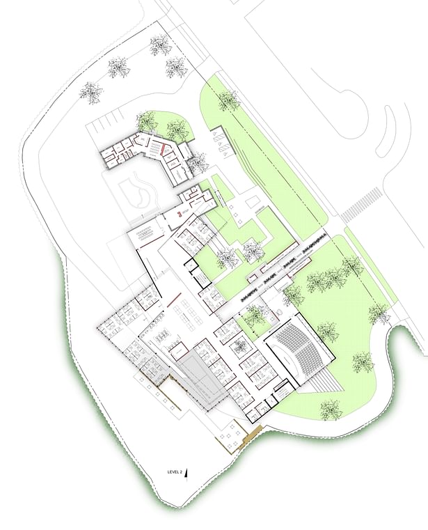 Second Floor Plan: AutoCAD