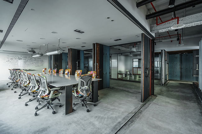 Office: Auer | New Taipei City, Taiwan by X-Line Design Co. Ltd. Photo courtesy of INSIDE - World Festival of Interiors.