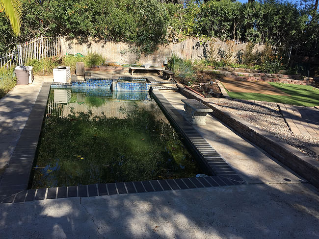 Before - Hollyridge Home. Photo courtesy AUX Architecture.