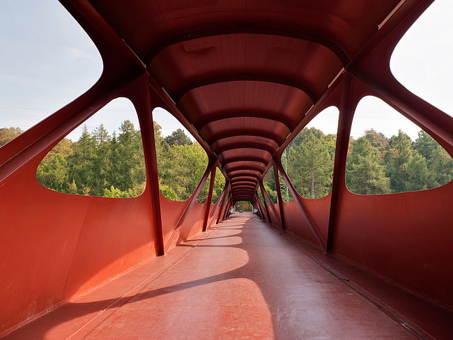 Footbridge in Esch-sur-Alzette, Luxembourg by Ney & Partners with Metaform Atelier d'Architecture