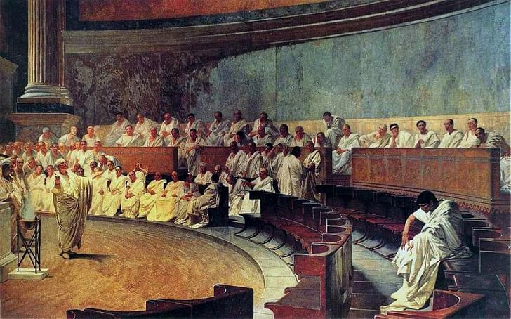 Public speaking, a skill as old as democracy (image via wikipedia.org)