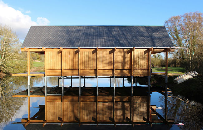 The Fishing Hut by Niall McLaughlin Architects. Photo © Niall McLaughlin Architects.