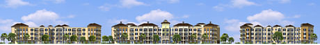 Elevations for an apartment complex in Tampa