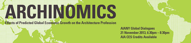 Archinomics: Effects of Predicted Global Economic Growth on the Architecture Profession