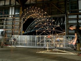 ACADIA's 'Wooden Structures' workshop takes a hack at automated fabrication of multi-species structures 