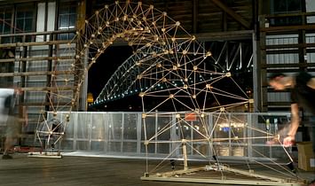 ACADIA's 'Wooden Structures' workshop takes a hack at automated fabrication of multi-species structures 