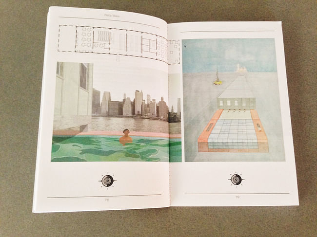 Spread from 'Fairy Tales — When Architecture Tells A Story', credit Amelia Taylor-Hochberg.