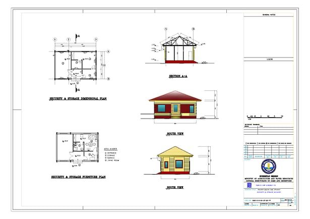 SECURITY & STORAGE BUILDING