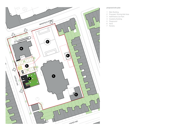 Site Plan, Proposed