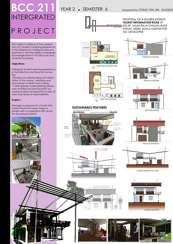 integrated project with Quantity Surveying students