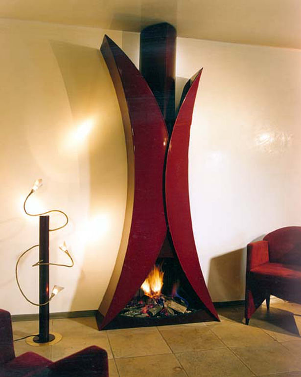 Bloch Design fireplace