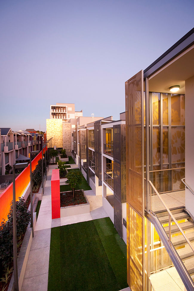 Fitzgerald Street Social Housing Development, Australia by JCY Architects and Urban Designers (Photo: Damien Hatton)