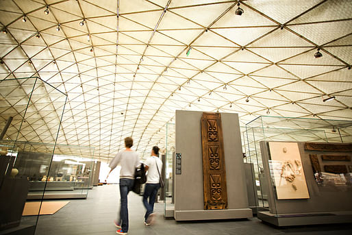 interior view of new galleries by Ed Alcock for The New York Times