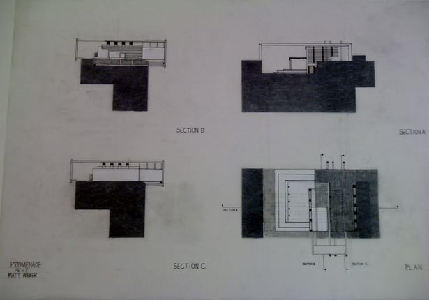 Hand Drawn Plans and Sections