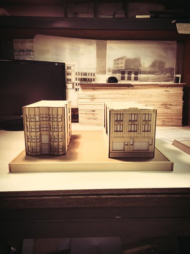 Site Model for Butte, Montana infill design project. In progress.