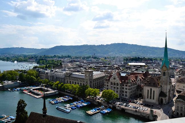 City View from the Grossmünster
