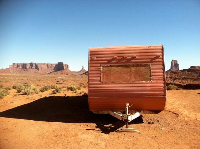 Food truck, Monument Valley
