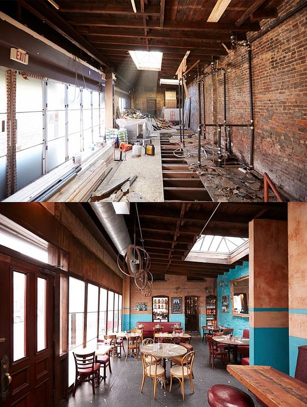 Bar - Before and After