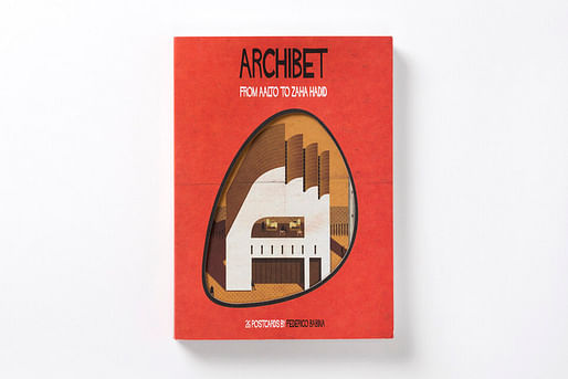 Make sending postcards cool again with Federico Babina's "Archibet". Image courtesy of Laurence King Publishing.