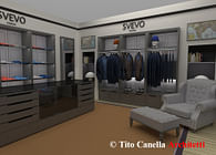 Showroom for Italian Brand, Concept.