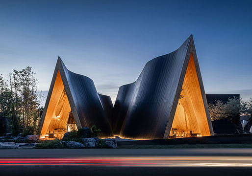 Harudot in Chonburi, Thailand, by Idin Architects. Image: © DOF Sky I Ground