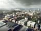 This rendering shows the proposed Spaulding Paolozzi Center, (in middle) in relation to other buildings near Meeting, George and Calhoun streets. ALLIED WORKS:PROVIDED