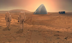 The Mars Ice House envisions the day Earthlings can live with ease atop the Martian surface