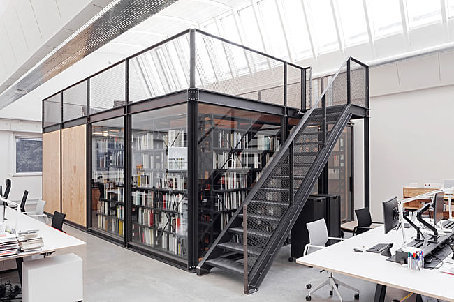 View Vitra Design Museum, library, photo © Vitra Design Museum, Daniele Ansidei