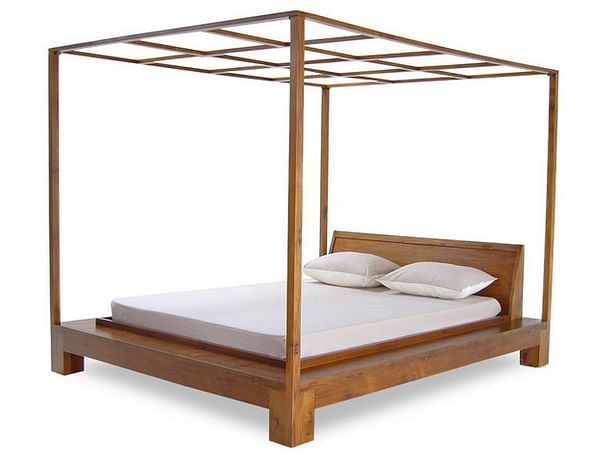 Teak Poster bed