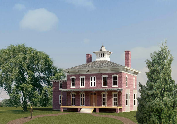 Wilder Mansion - Revit Model - 1879 Appearance