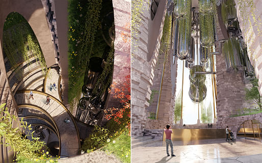1st Prize Winner & BB Student Award: The Biorefinery at Old Street​ by Daniel Hambly