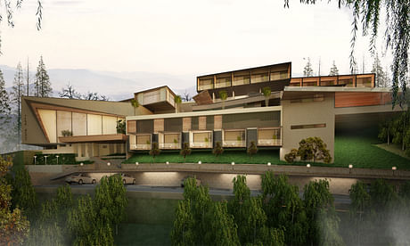 World-class architectural design for an up-coming resort at Sangrun,Pune.,India