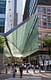 The canopy designed by Preston Scott Cohen covers North End Way, a pedestrian alley in Battery Park City photo by Richard Perry:The New York Times 