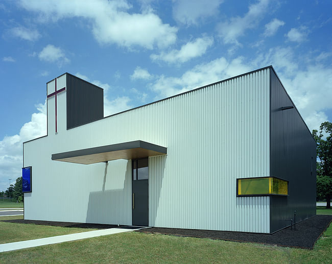 Saint Nicholas Antiochian Orthodox Christian Church; Springdale, AR by Marlon Blackwell Architect (Photo: Timothy Hursley)