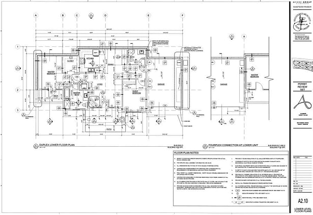 Duplex Lower Level Plan