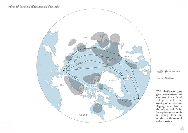 Second Prize: HERmITAGE IV | moving north by Bernardo Robles Hidalgo, Aurore Vermylen