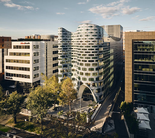 Health winner Paula Fox Melanoma and Cancer Centre by Lyons. Image: WAF